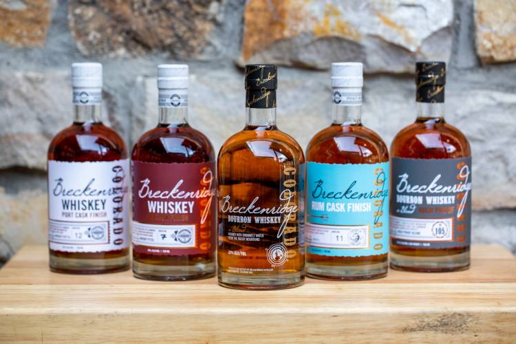 different craft spirits by breckenridge distillery